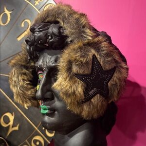 Faux Fur Star Earmuffs